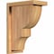 Ekena Millwork Ridgewood Smooth Corbel w/Backplate, Western Red Cedar, 5 1/2"W x 10"D x 14"H COR06X10X14RID01SWR - alternate 1